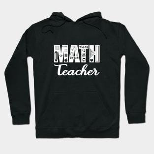 Math teacher (white) Hoodie